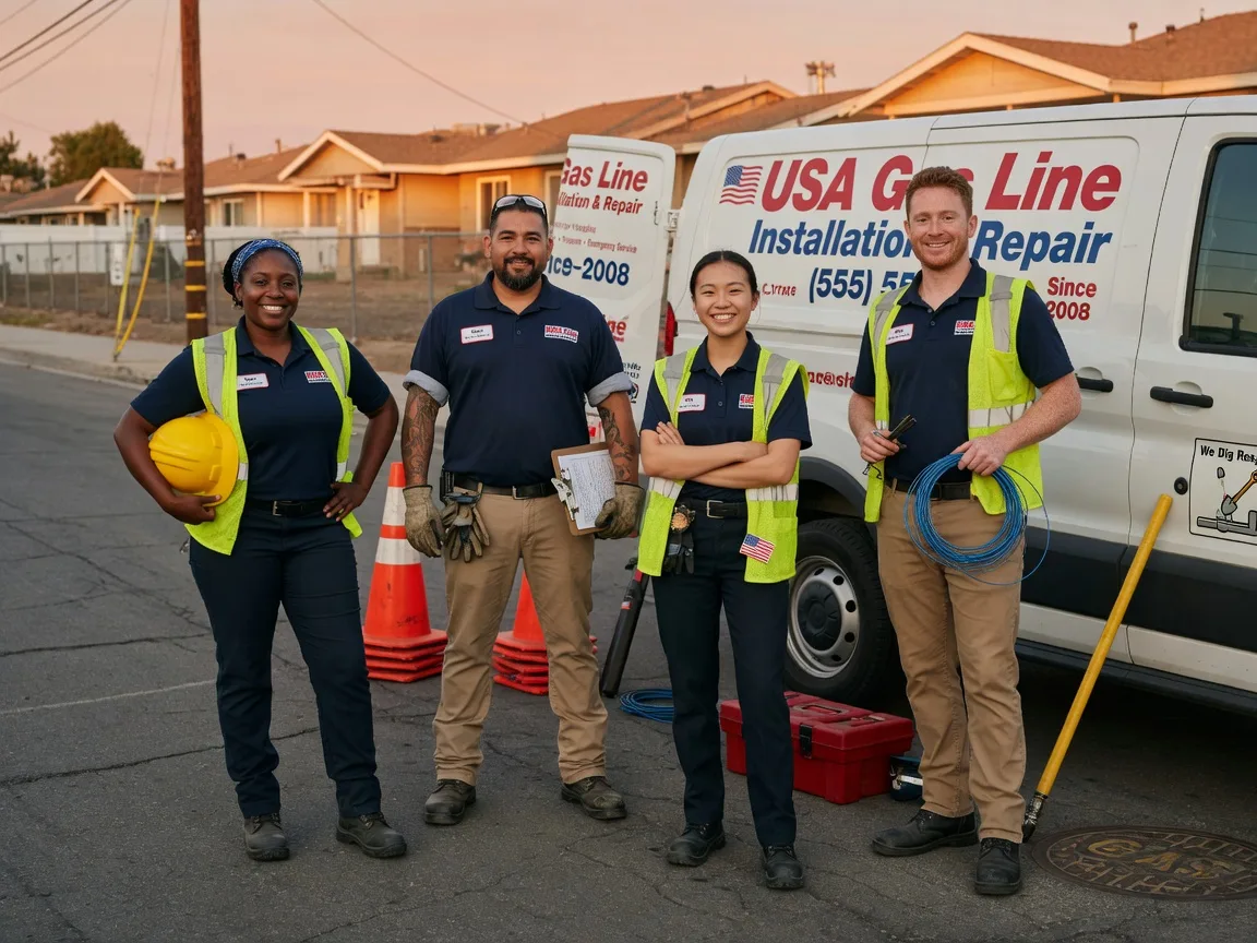Gas Line Installation company in Due West, SC